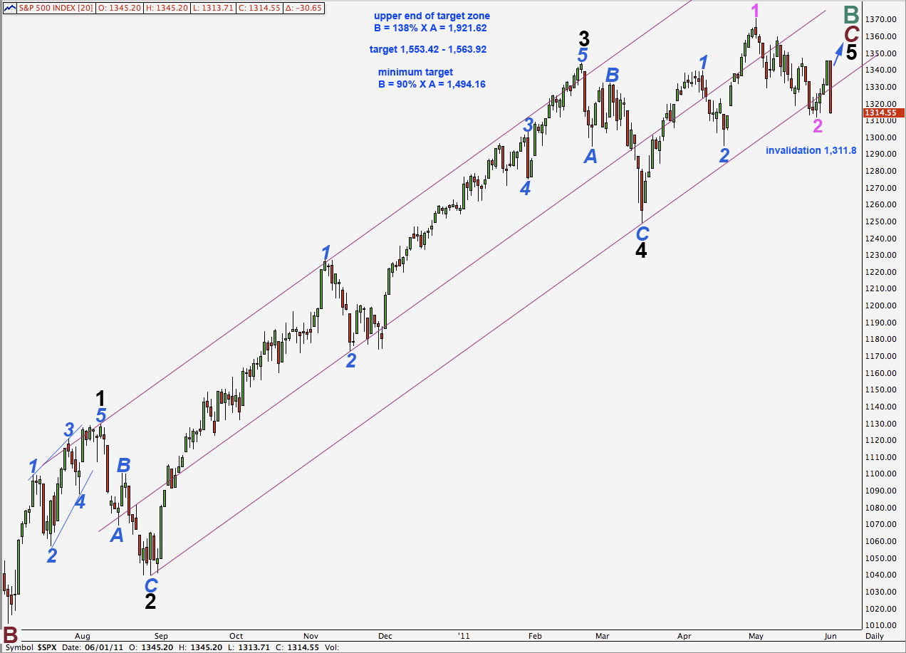 S&P 500 daily #1 2011