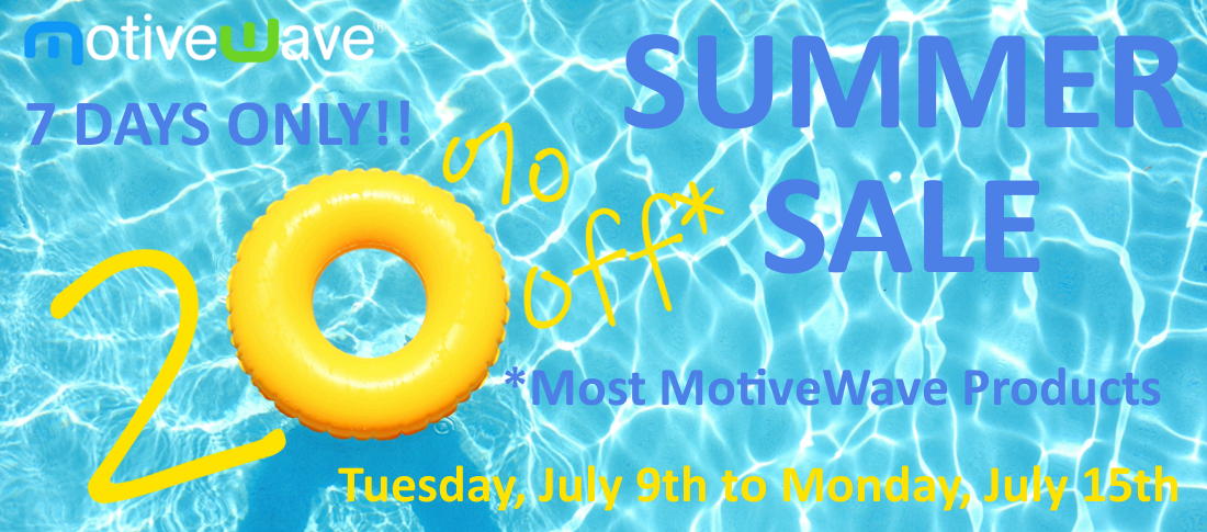 MotiveWave Summer Sale - 2019